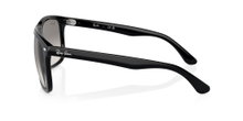Ray-Ban Sonnenbrille Boyfriend Two 601/32 (Glasfarbe: hellgrau) schwarz - 1 Brille